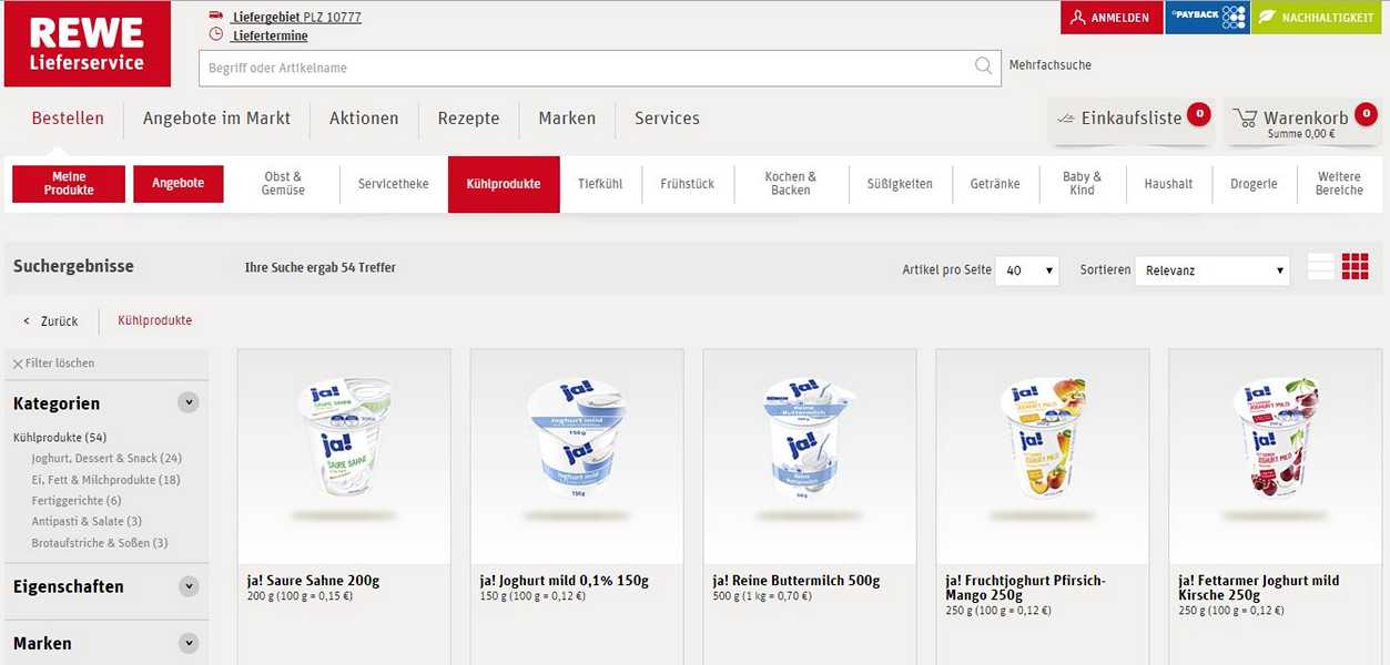 Rewe Lieferservice Test Unser Testbericht